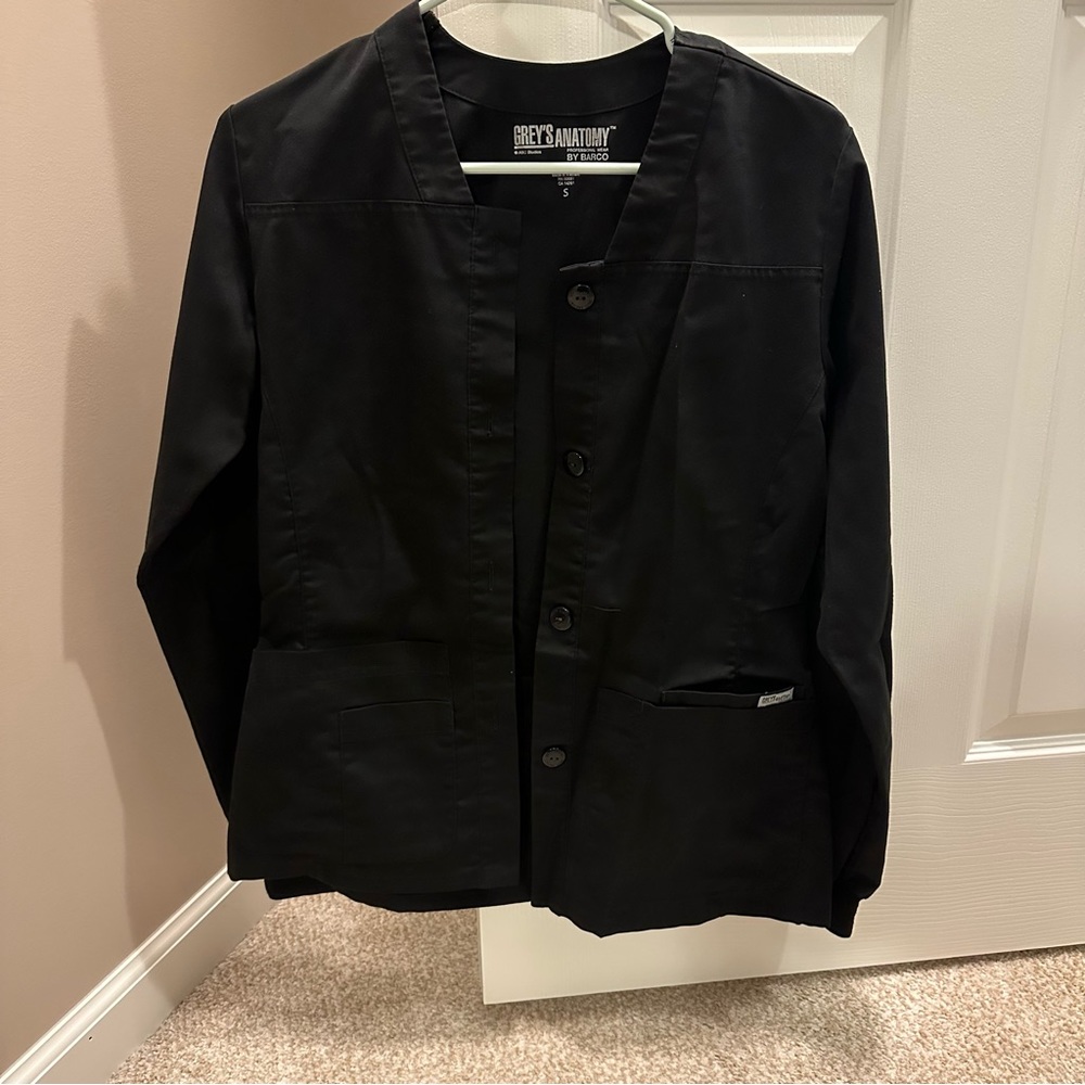 Grey’s Anatomy Black scrub jacket